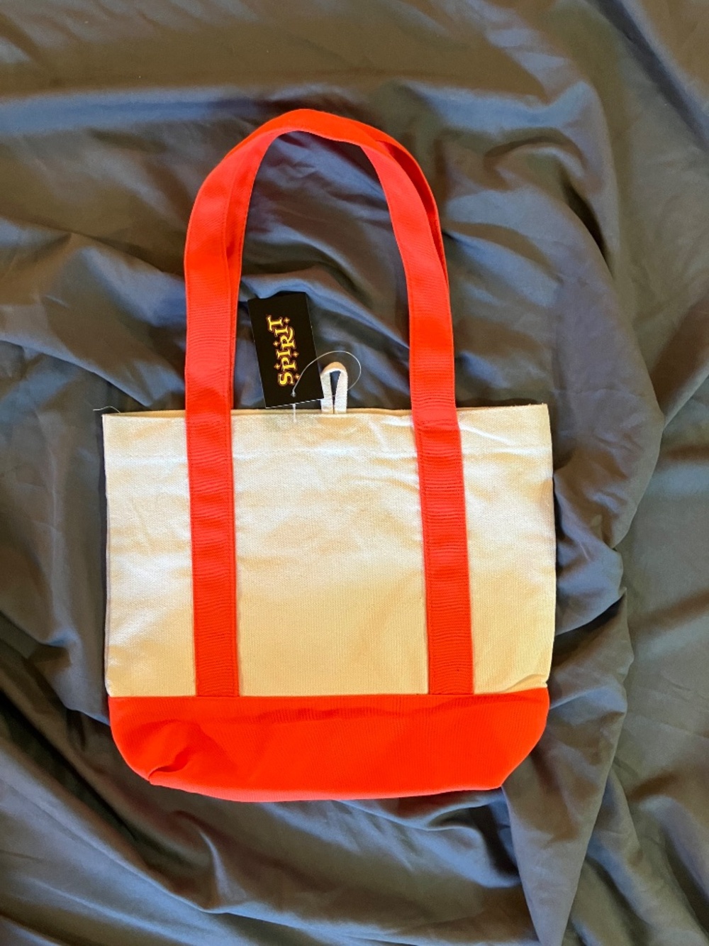 Orange Spirit Mini Tote Bag (VIRAL Spirit of Halloween Mini Tote) - Picture 3 of 4